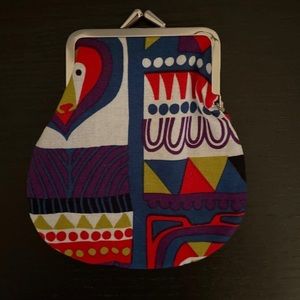 Patterned coin pouch